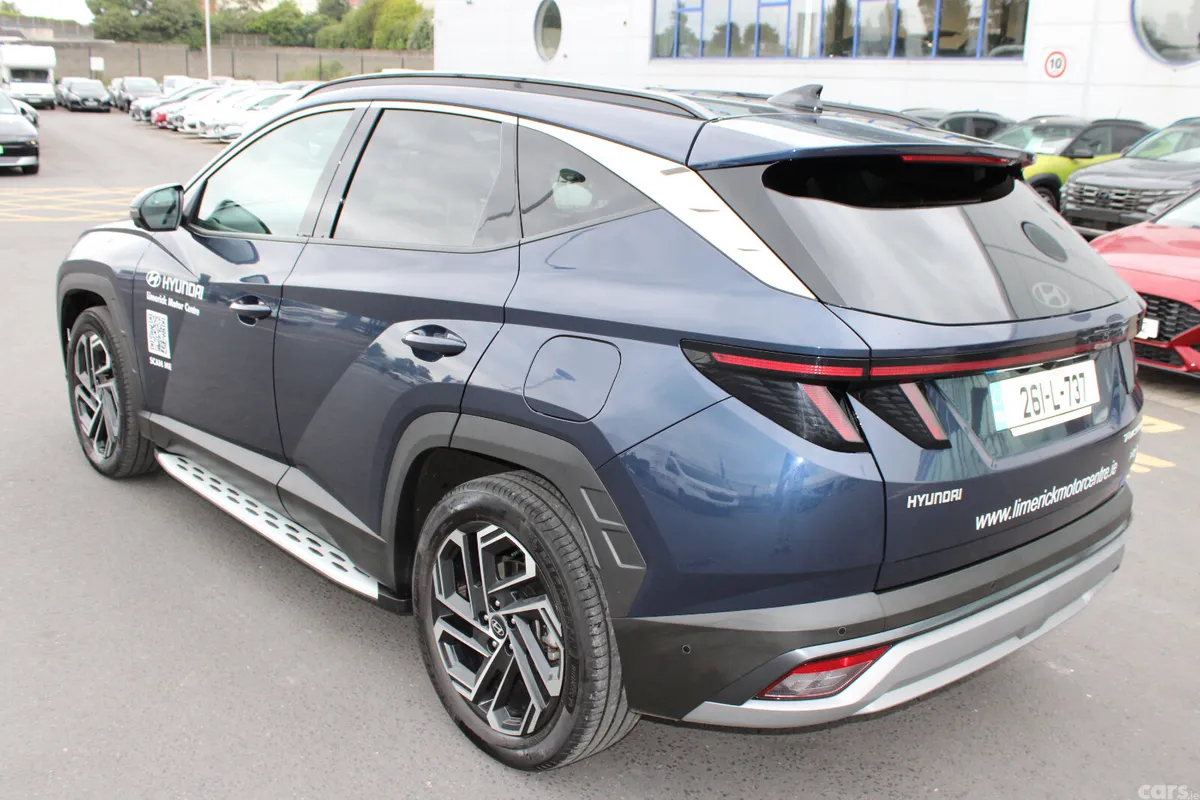 Hyundai Tucson SUV, Petrol Plug-in Hybrid, 2026, Blue