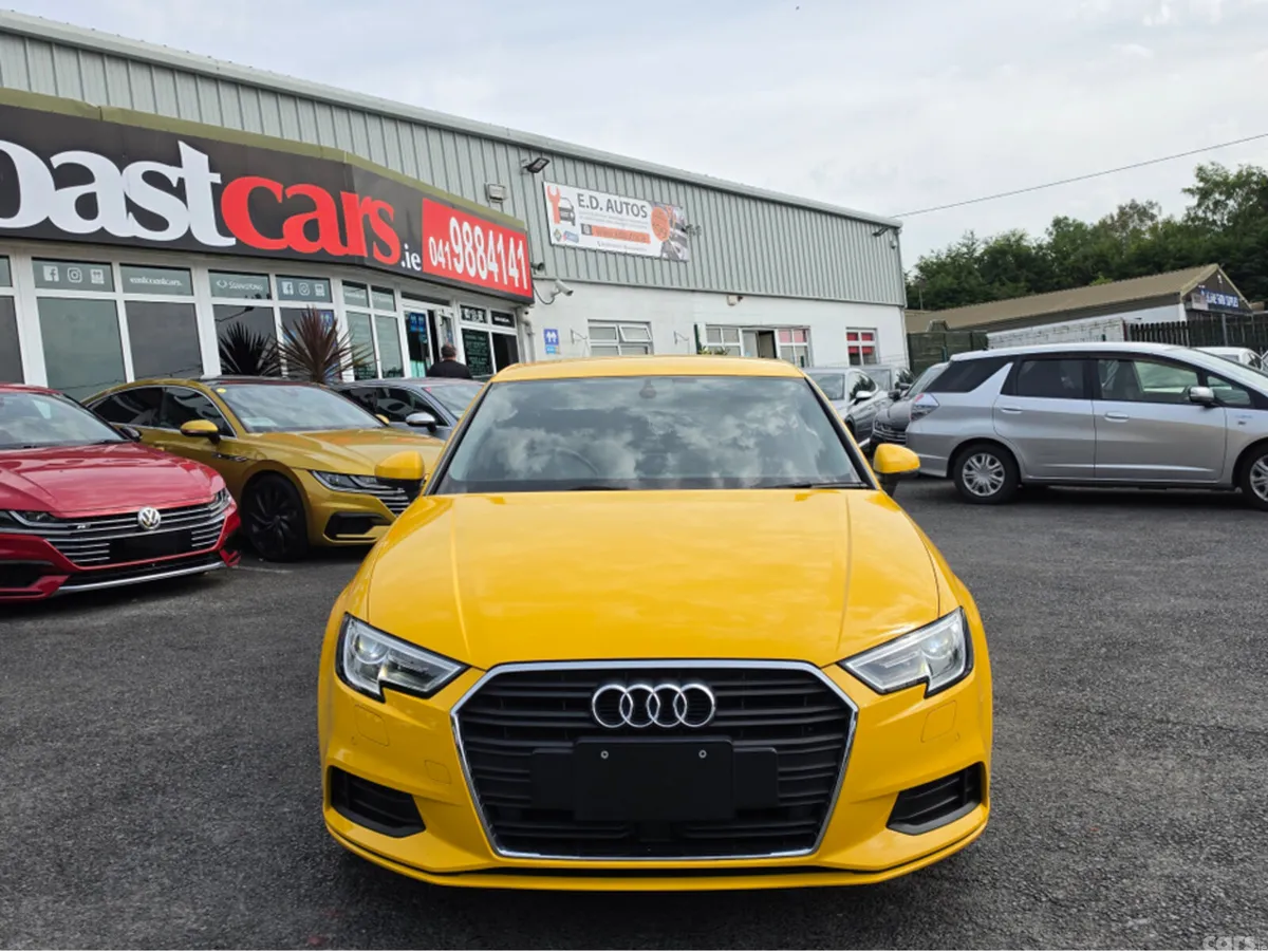 Audi A3 Saloon, Petrol, 2017, Yellow