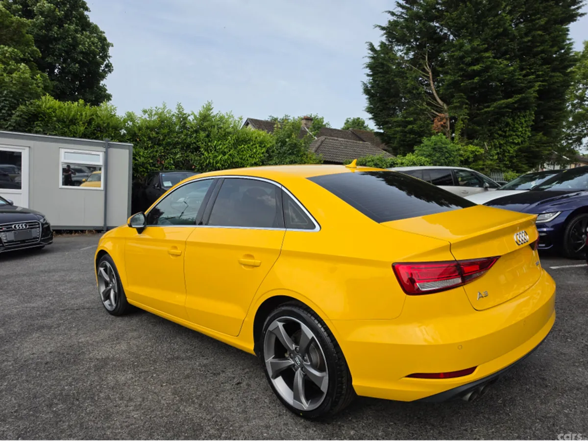 Audi A3 Saloon, Petrol, 2017, Yellow