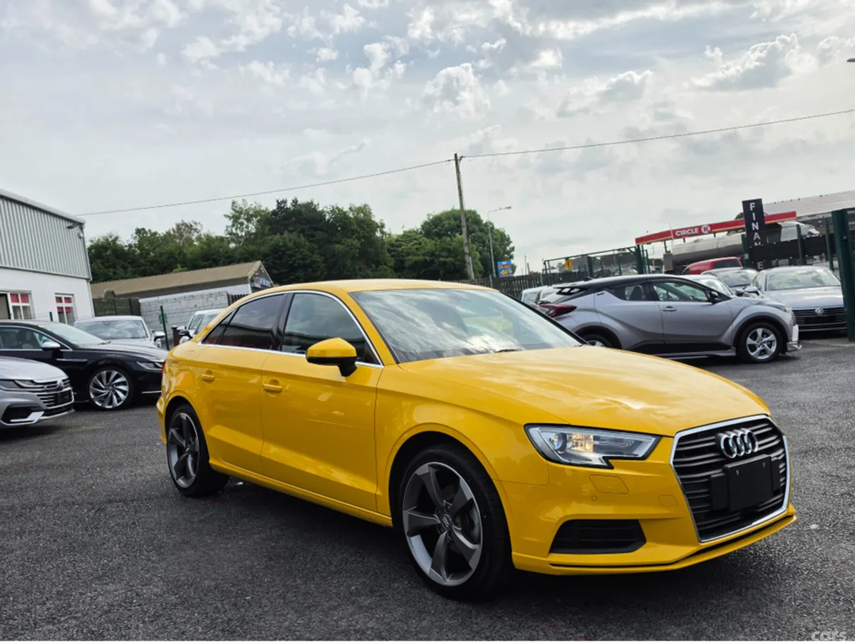 Audi A3 Saloon, Petrol, 2017, Yellow