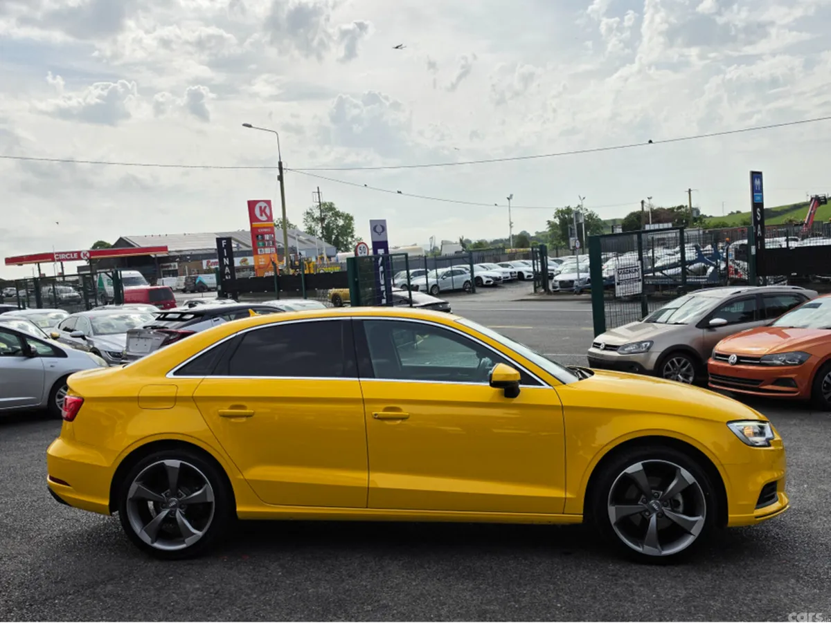 Audi A3 Saloon, Petrol, 2017, Yellow