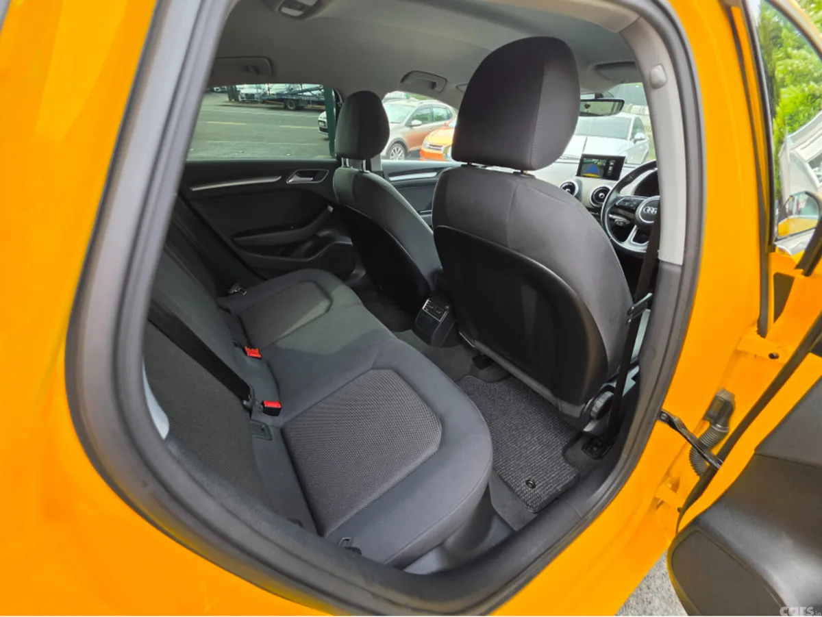 Audi A3 Saloon, Petrol, 2017, Yellow