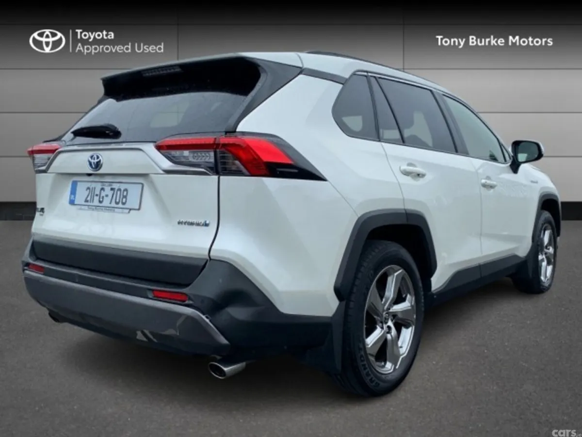 Toyota RAV4 SUV, Petrol Hybrid, 2021, White