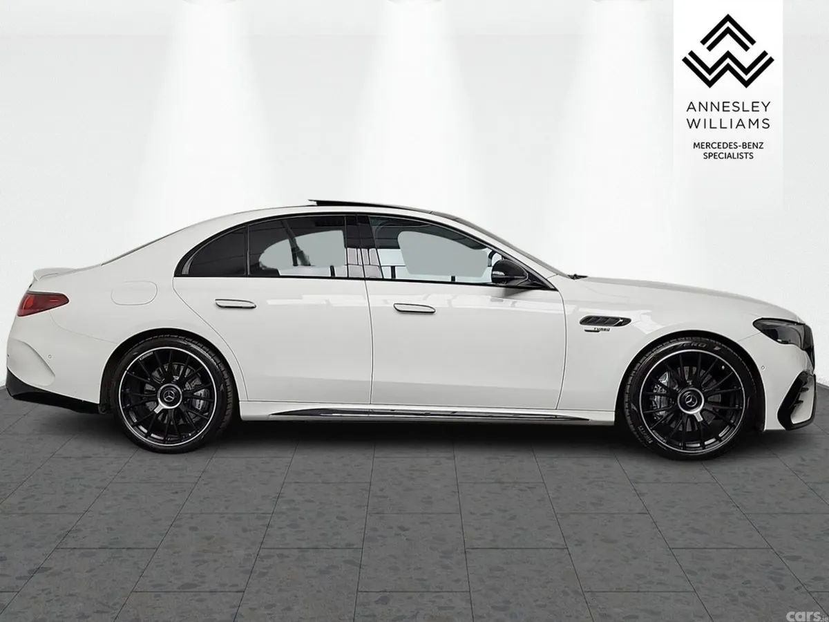 Mercedes-Benz E-Class Saloon, Petrol Plug-in Hybrid, 2025, White