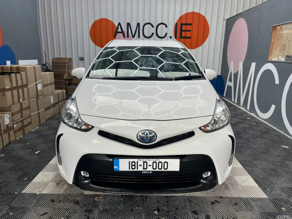 Toyota Prius MPV, Petrol, 2018, White