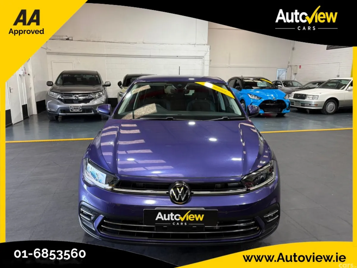 Volkswagen Polo Hatchback, Petrol, 2022, Purple