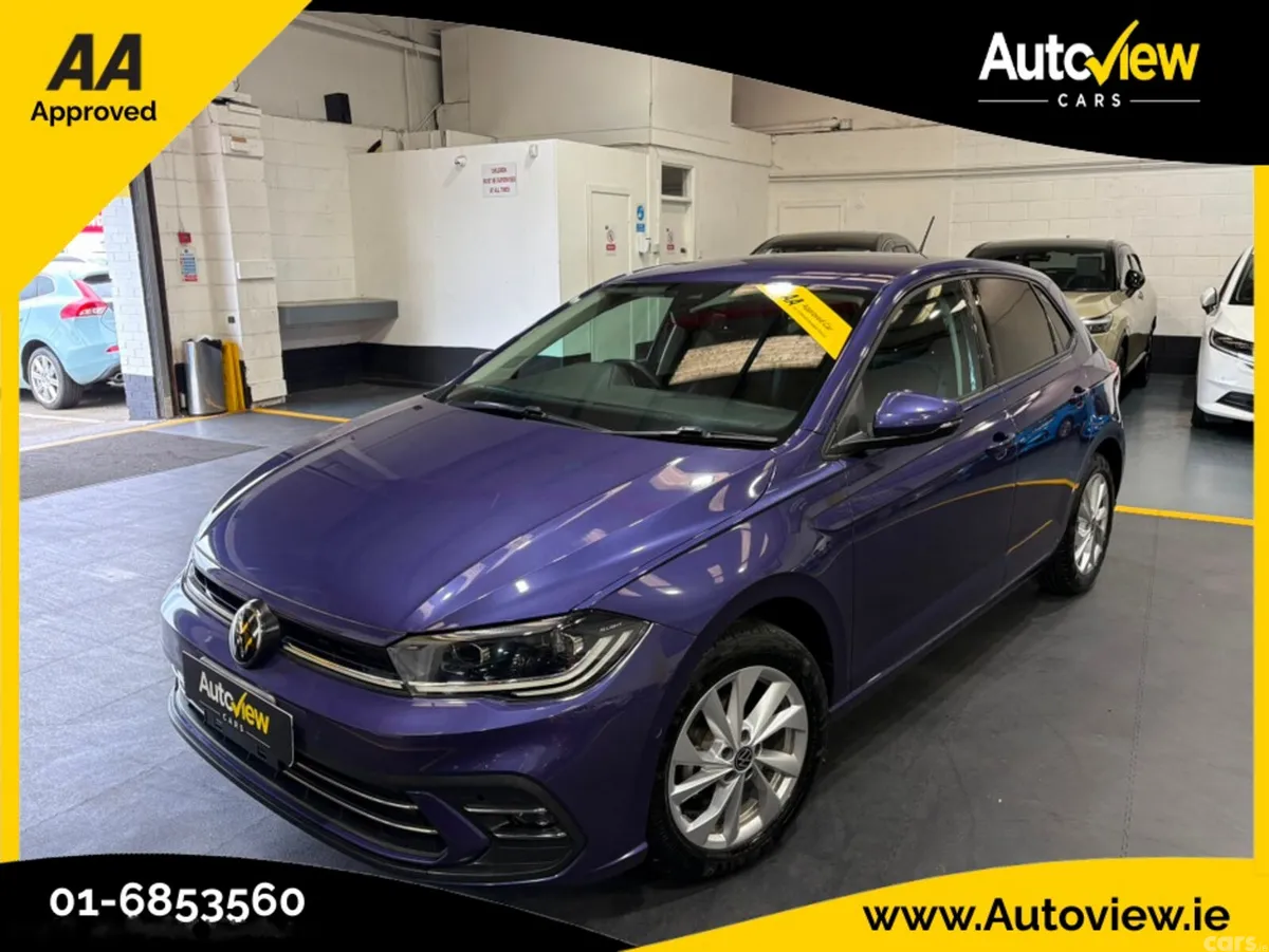Volkswagen Polo Hatchback, Petrol, 2022, Purple