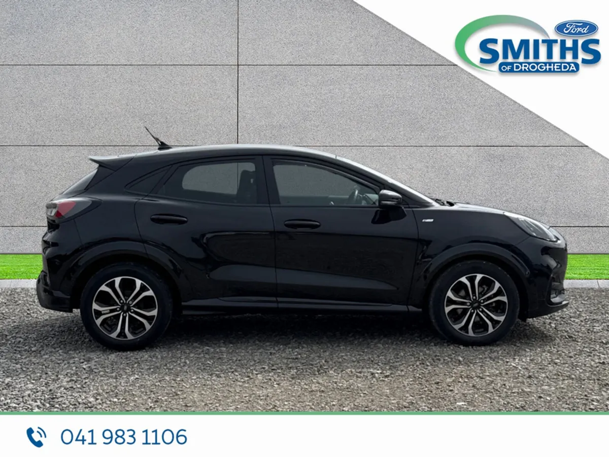 Ford Puma MPV, Petrol Hybrid, 2022, Black