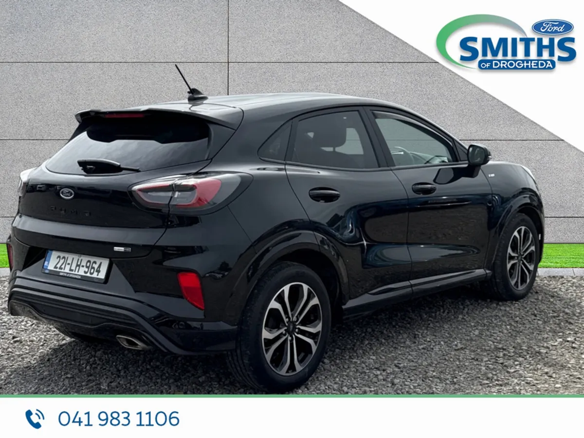 Ford Puma MPV, Petrol Hybrid, 2022, Black