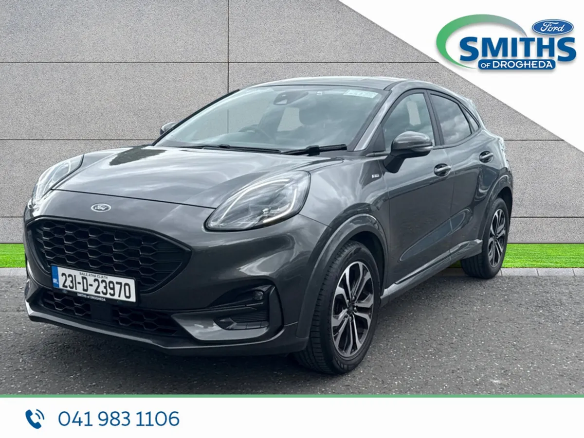 Ford Puma MPV, Petrol Hybrid, 2023, Grey