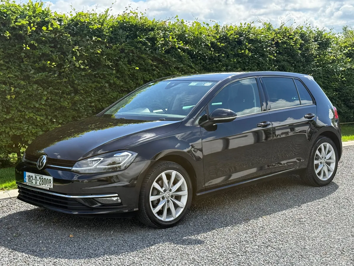 Volkswagen Golf Hatchback, Petrol, 2018, Black