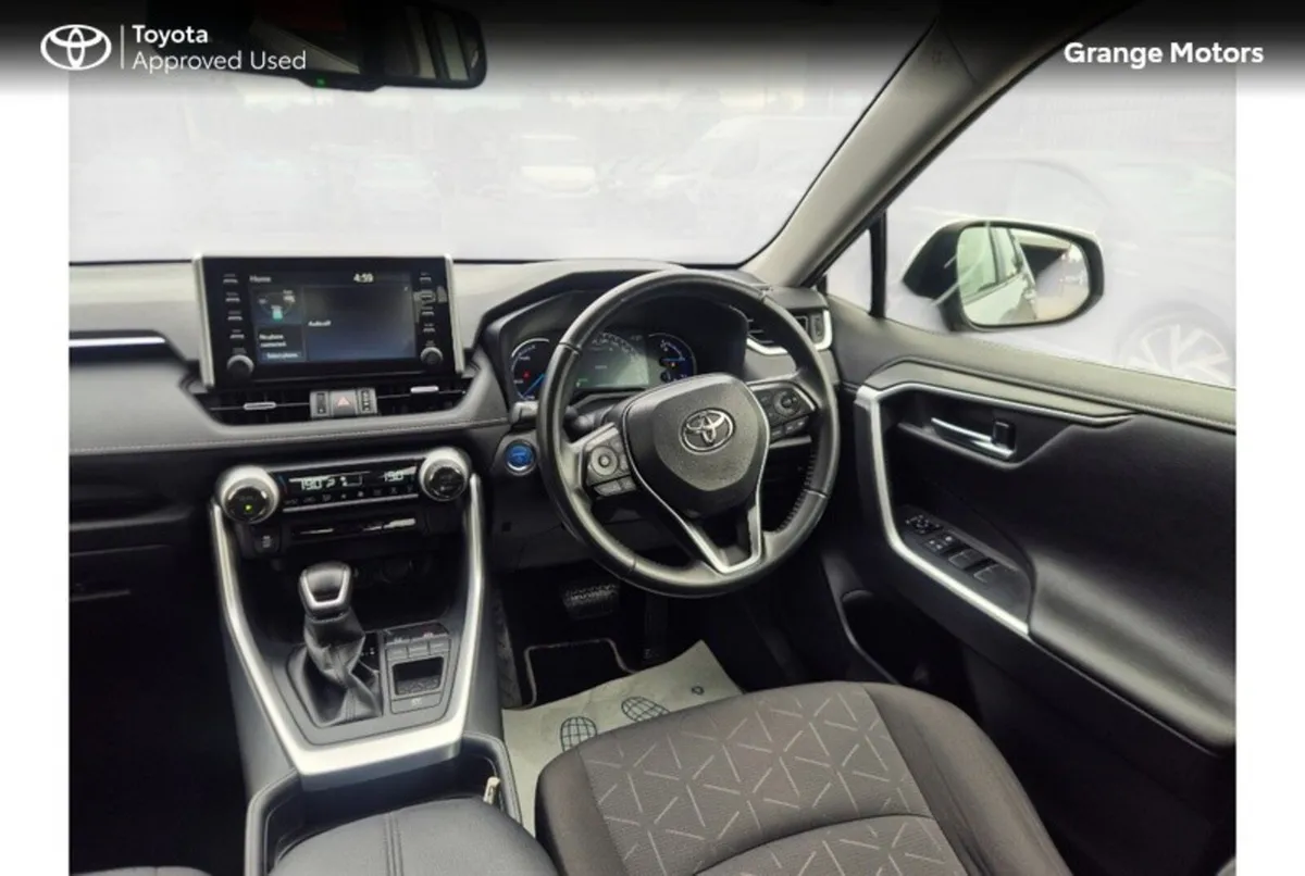 Toyota RAV4 SUV, Petrol Hybrid, 2022, Silver