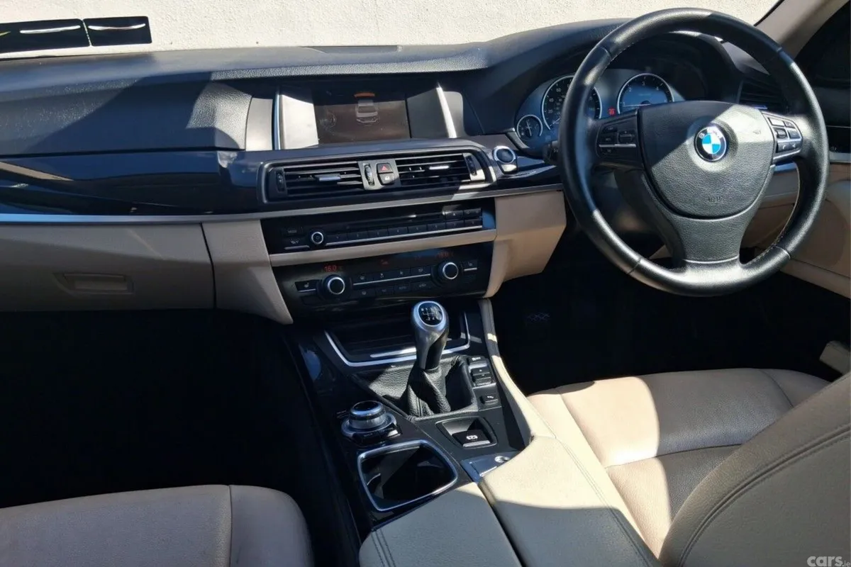 BMW 5-Series Saloon, Diesel, 2014, Black