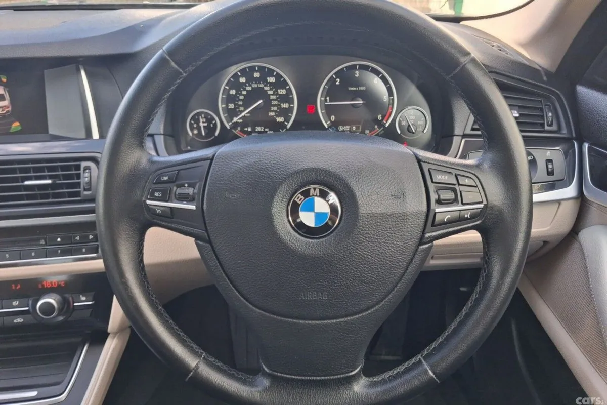 BMW 5-Series Saloon, Diesel, 2014, Black