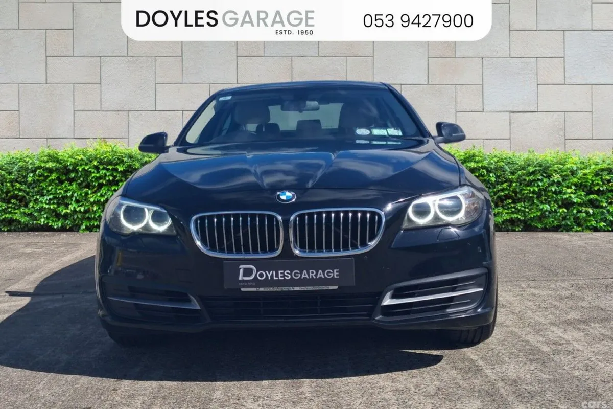 BMW 5-Series Saloon, Diesel, 2014, Black