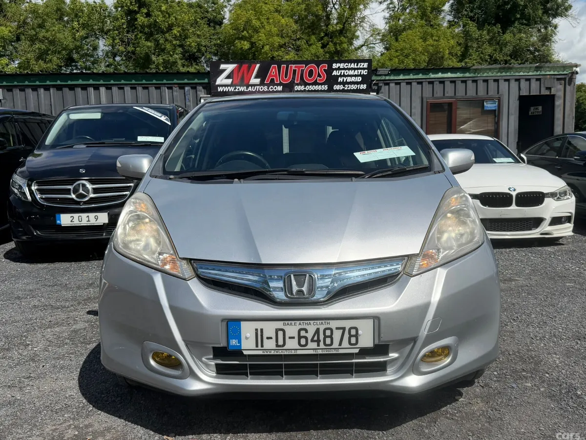 Honda Fit Hatchback, Petrol Hybrid, 2011, Silver