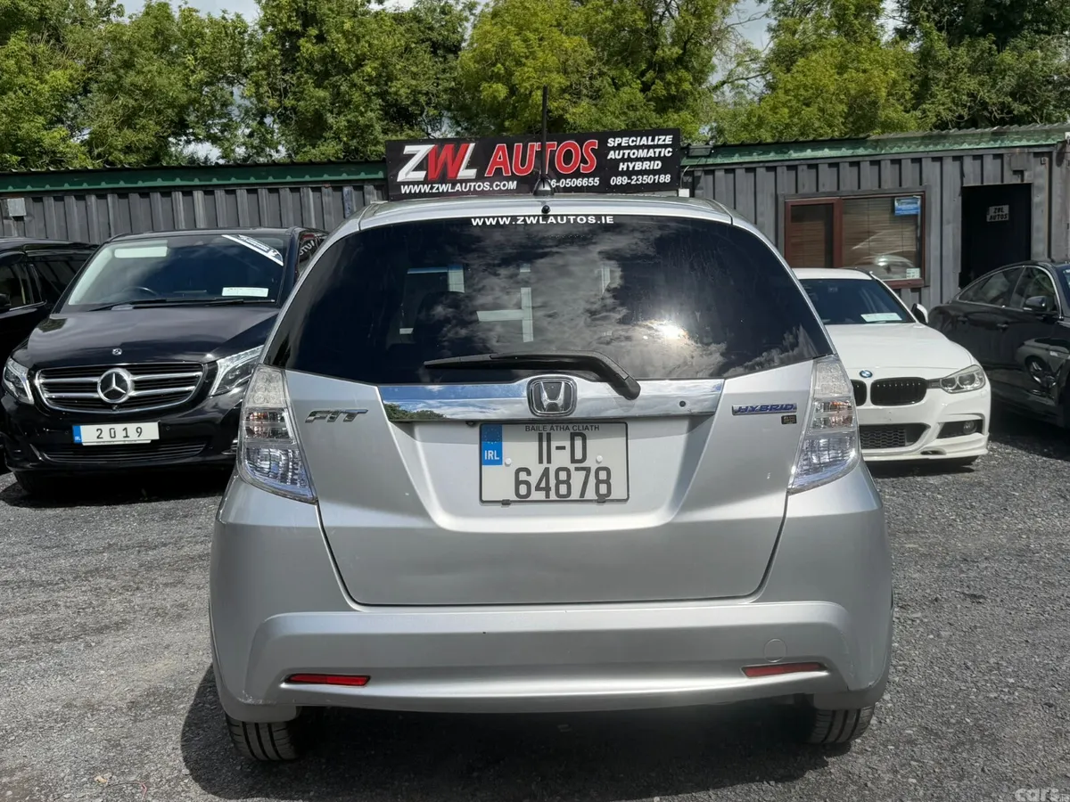 Honda Fit Hatchback, Petrol Hybrid, 2011, Silver