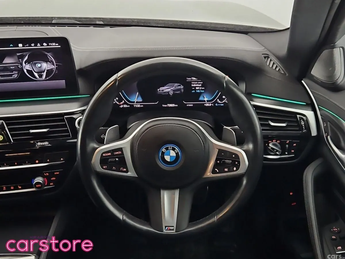 BMW 5-Series Saloon, Petrol Plug-in Hybrid, 2022, Grey