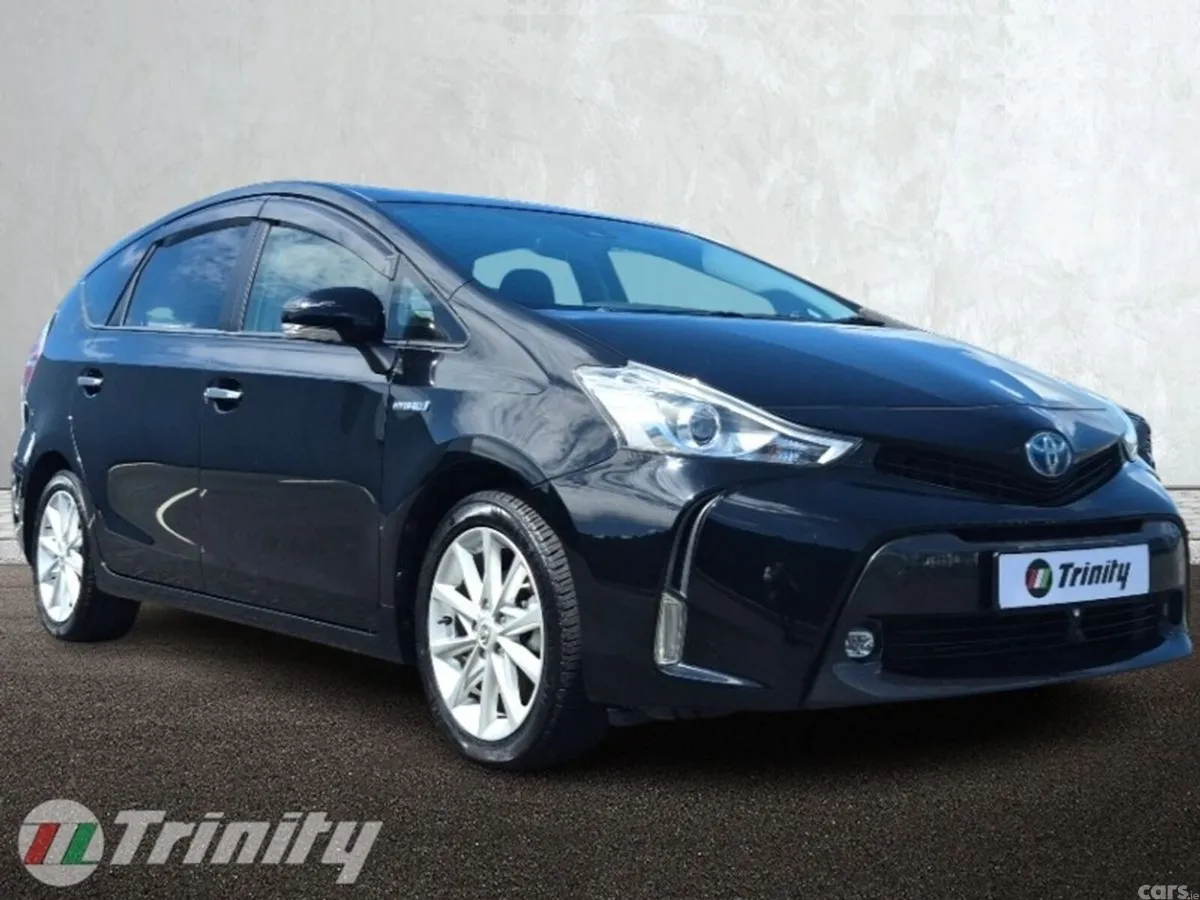 Toyota Prius MPV, Petrol Hybrid, 2019, Black