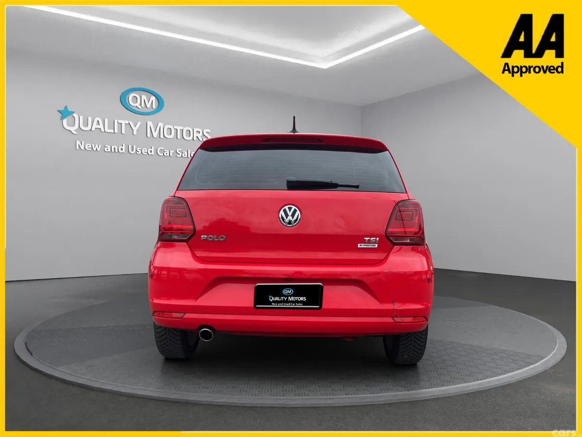 Volkswagen Polo Hatchback, Petrol, 2016, Red