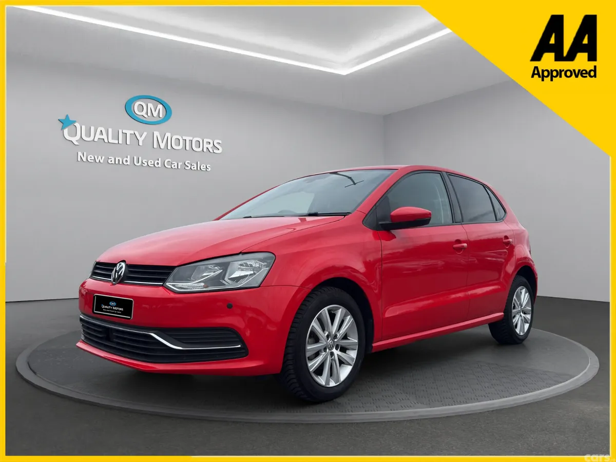 Volkswagen Polo Hatchback, Petrol, 2016, Red