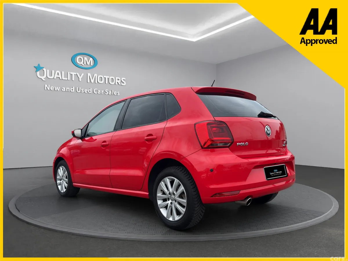 Volkswagen Polo Hatchback, Petrol, 2016, Red