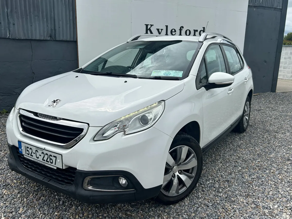 Peugeot 2008 SUV, Petrol, 2015, White