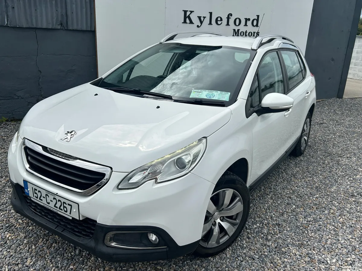 Peugeot 2008 SUV, Petrol, 2015, White