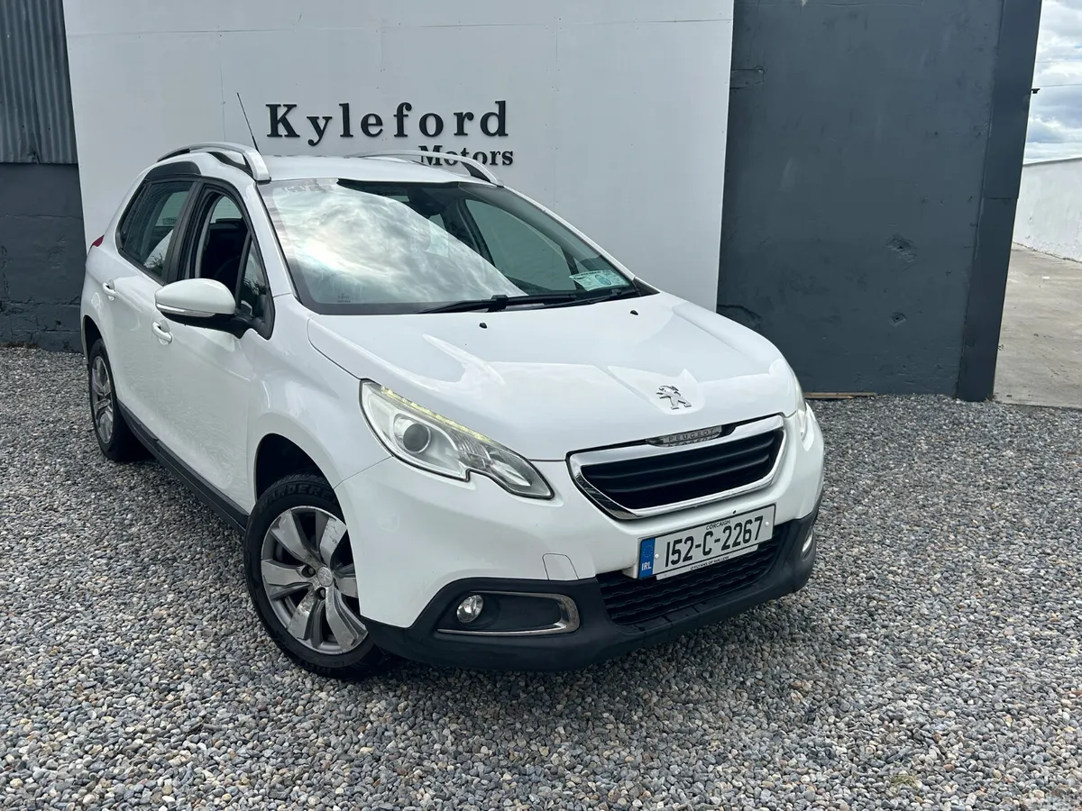 Peugeot 2008 SUV, Petrol, 2015, White