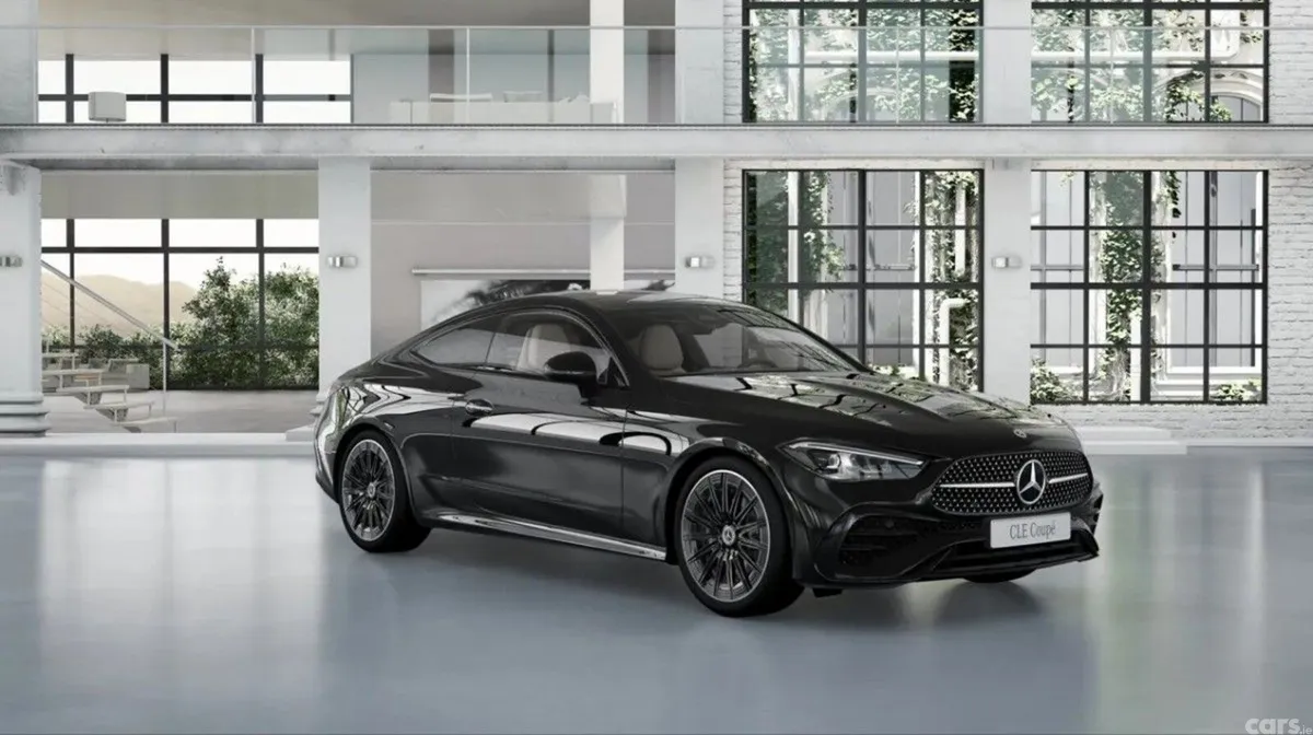 Mercedes-Benz CLE Coupe, Diesel Plug-in Hybrid, 2026, Black