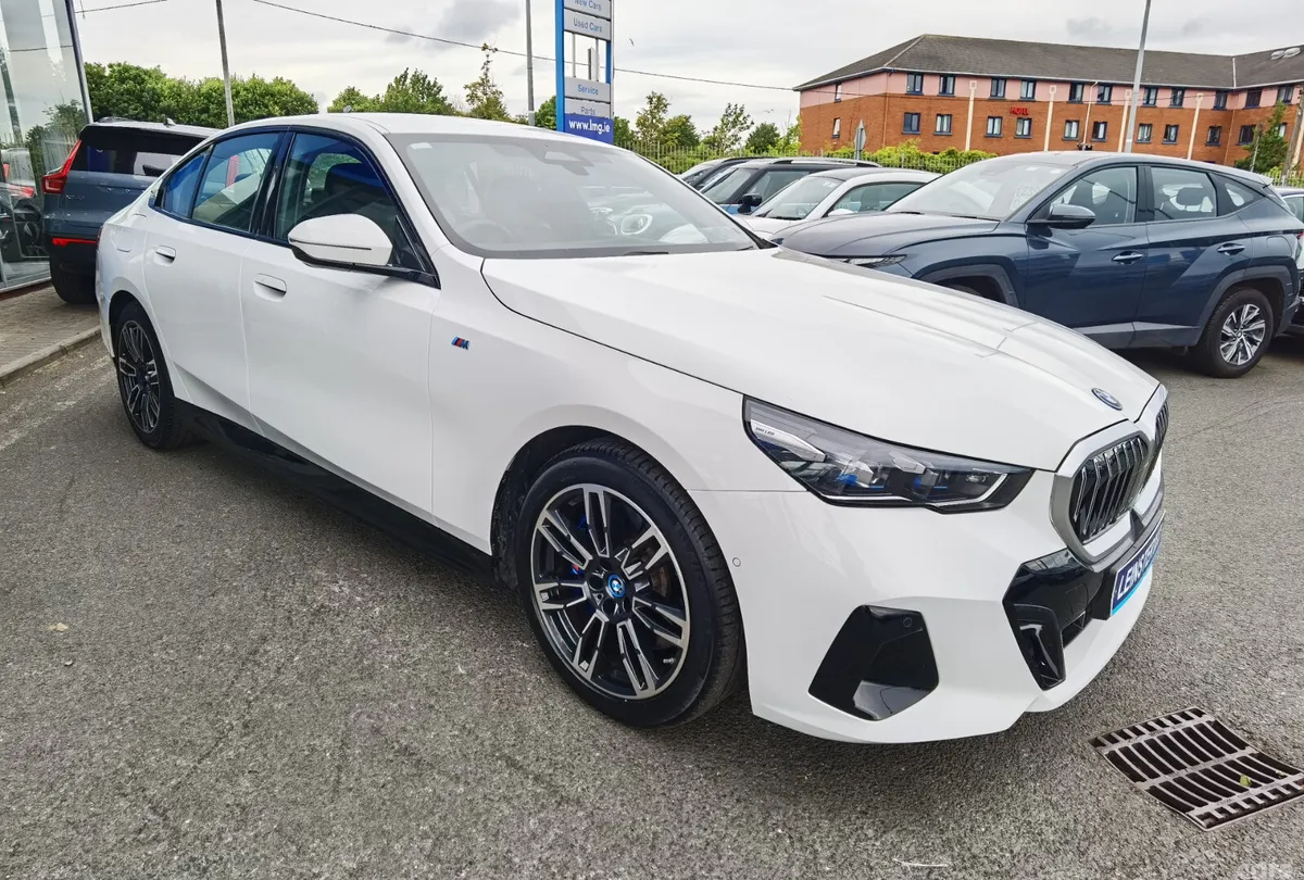 BMW i5 Saloon, Electric, 2024, White