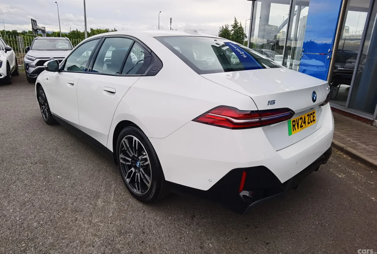 BMW i5 Saloon, Electric, 2024, White