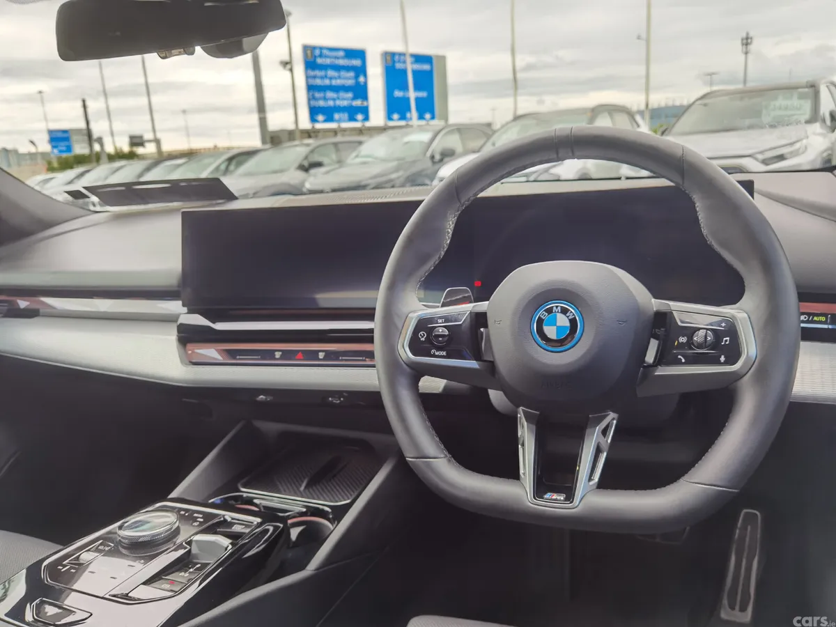 BMW i5 Saloon, Electric, 2024, White