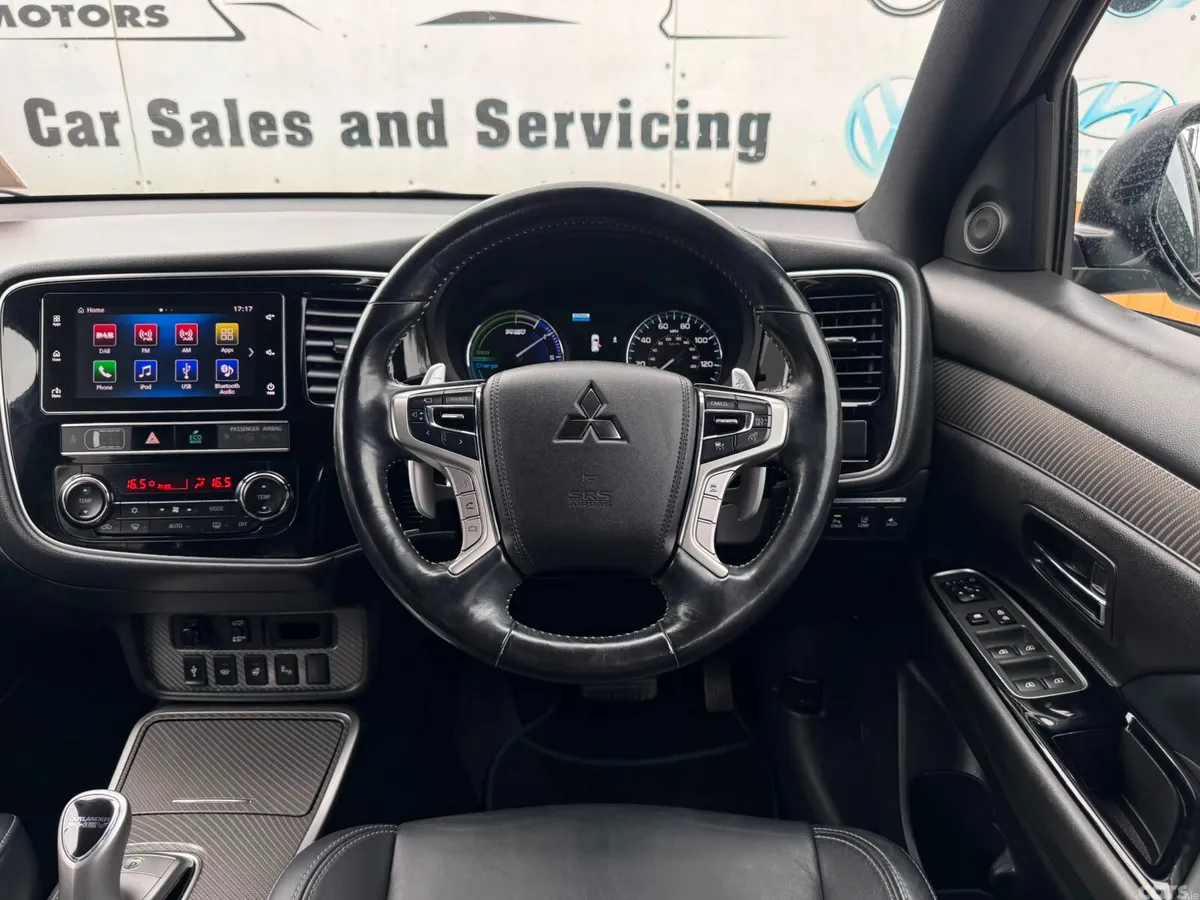 Mitsubishi Outlander SUV, Petrol Plug-in Hybrid, 2019, Black