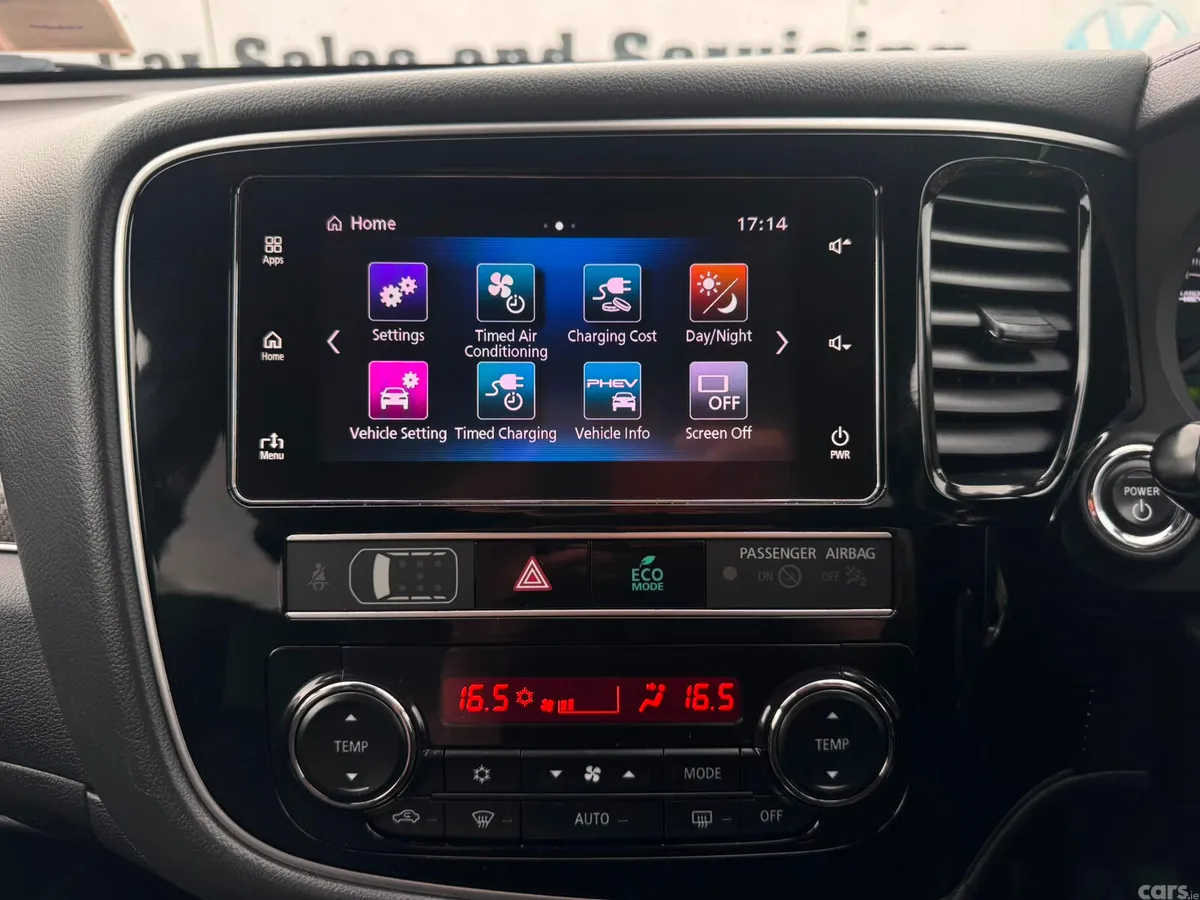 Mitsubishi Outlander SUV, Petrol Plug-in Hybrid, 2019, Black