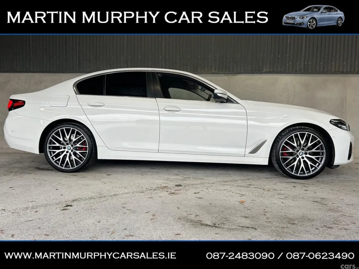 BMW 5-Series Saloon, Diesel, 2022, White
