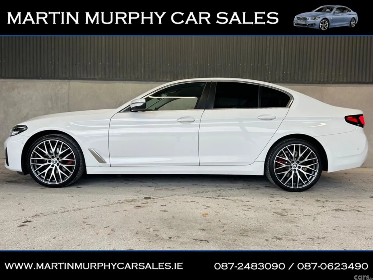 BMW 5-Series Saloon, Diesel, 2022, White
