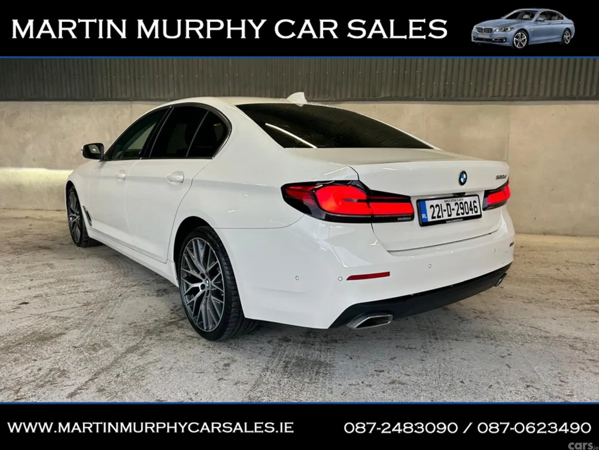 BMW 5-Series Saloon, Diesel, 2022, White