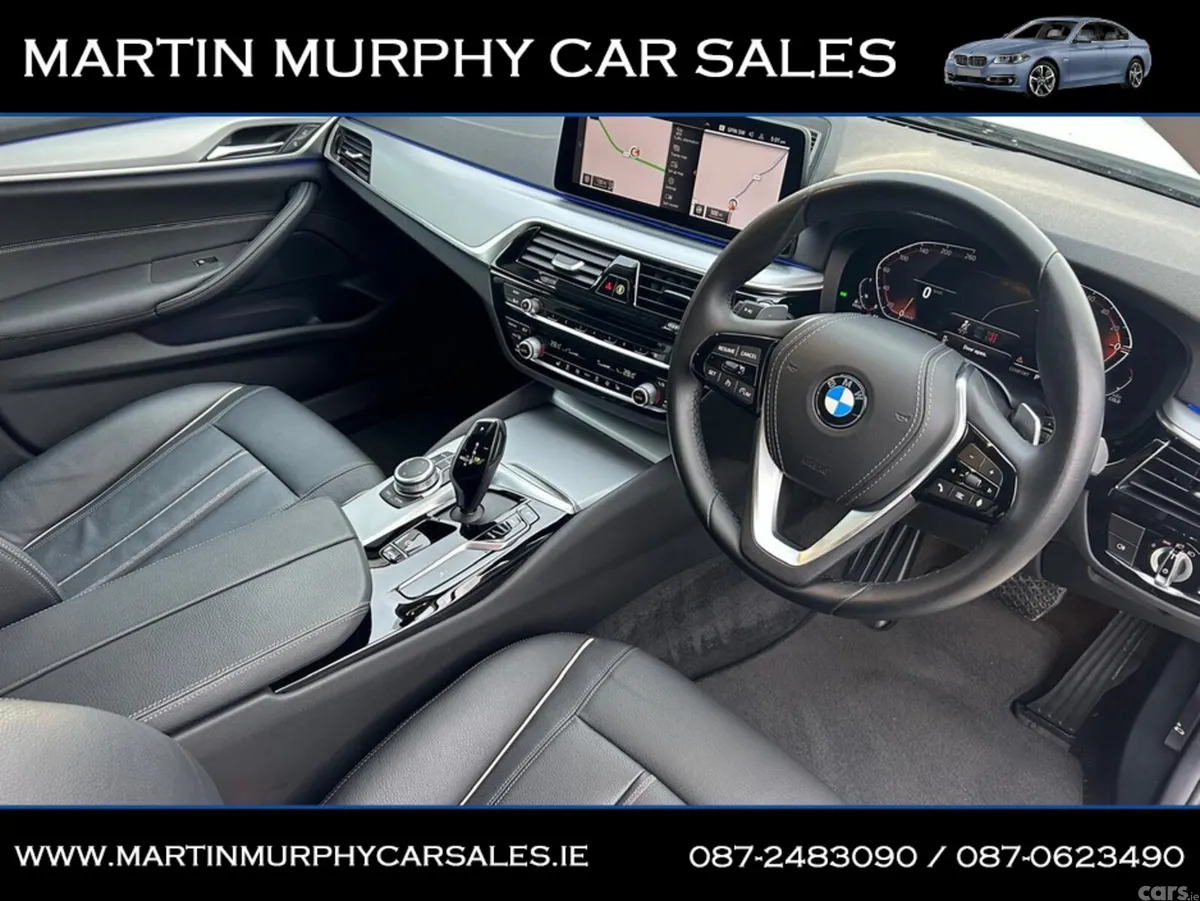 BMW 5-Series Saloon, Diesel, 2022, White
