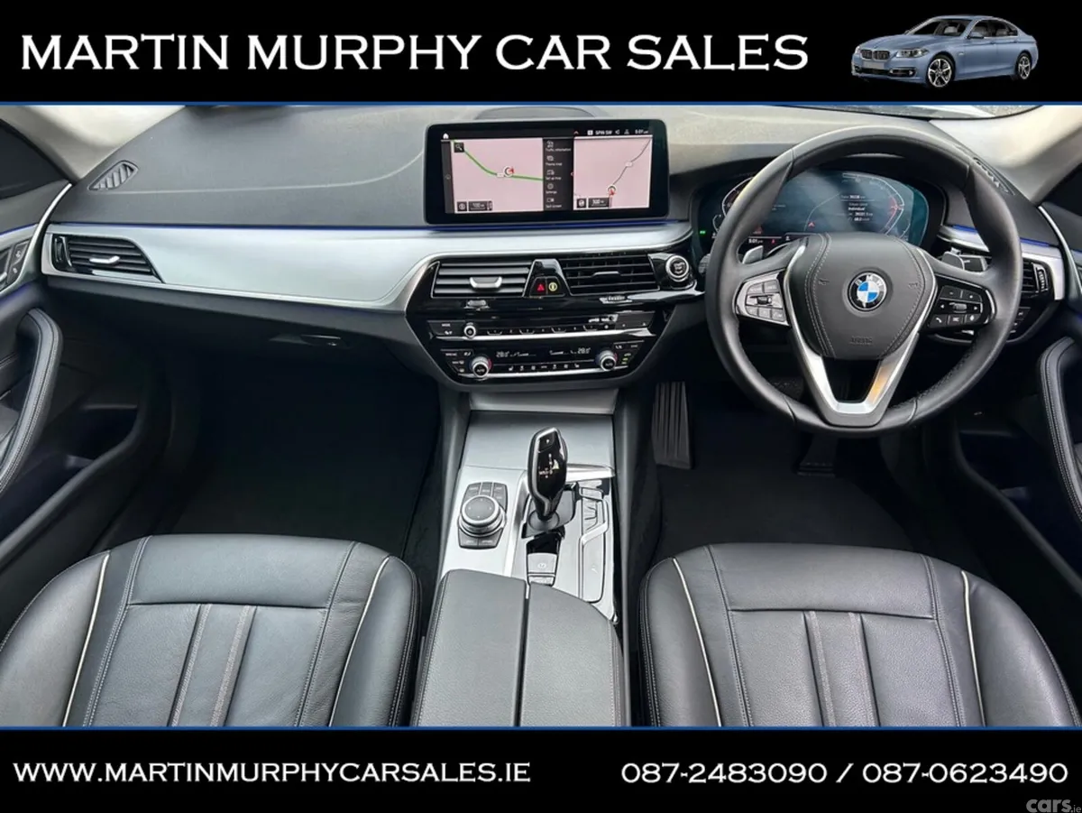 BMW 5-Series Saloon, Diesel, 2022, White