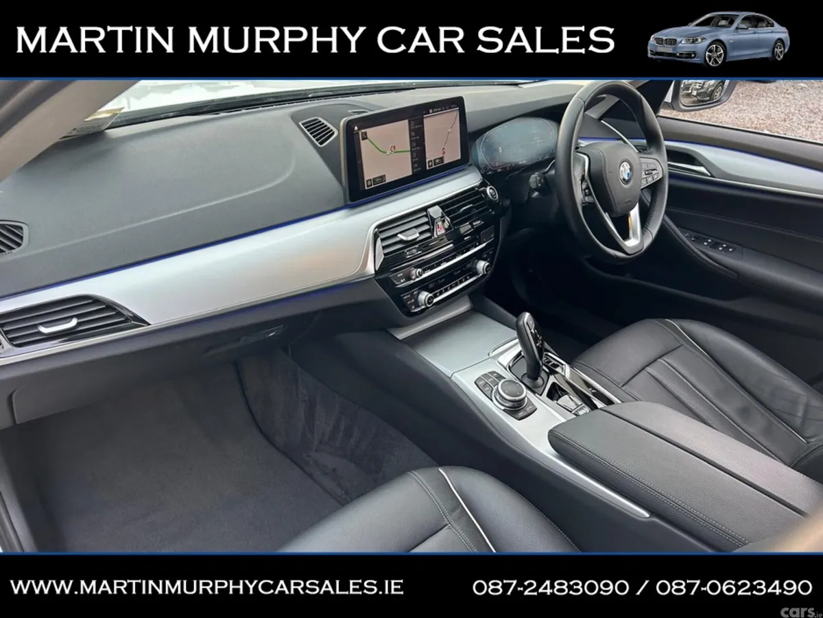 BMW 5-Series Saloon, Diesel, 2022, White