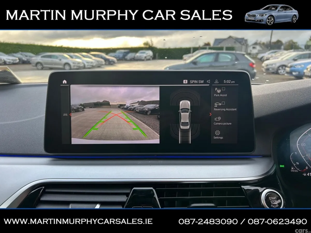 BMW 5-Series Saloon, Diesel, 2022, White