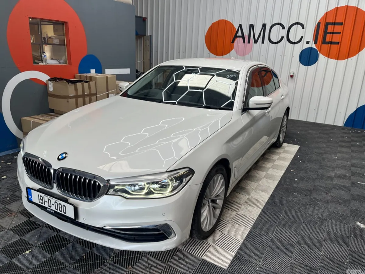 BMW 5-Series Saloon, Diesel, 2019, White