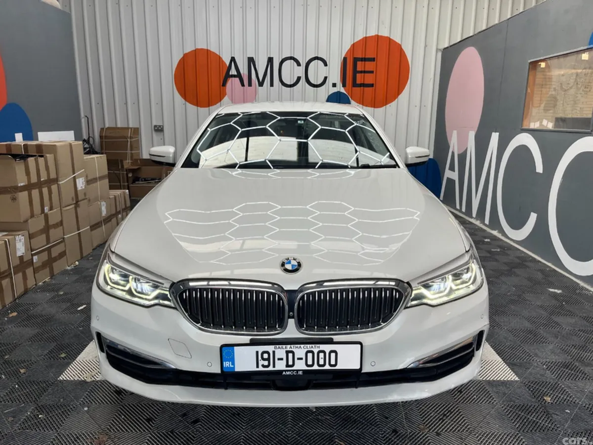 BMW 5-Series Saloon, Diesel, 2019, White