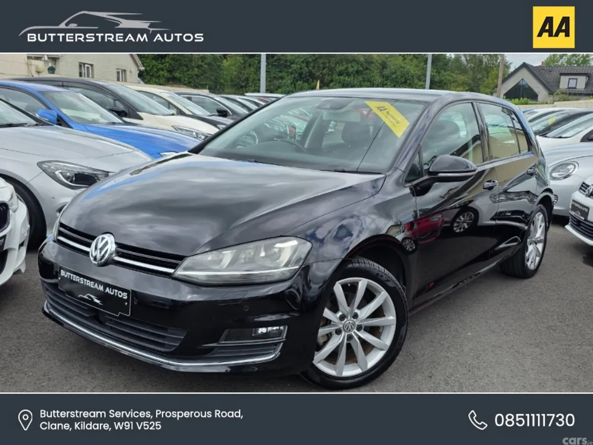 Volkswagen Golf Hatchback, Petrol, 2013, Black