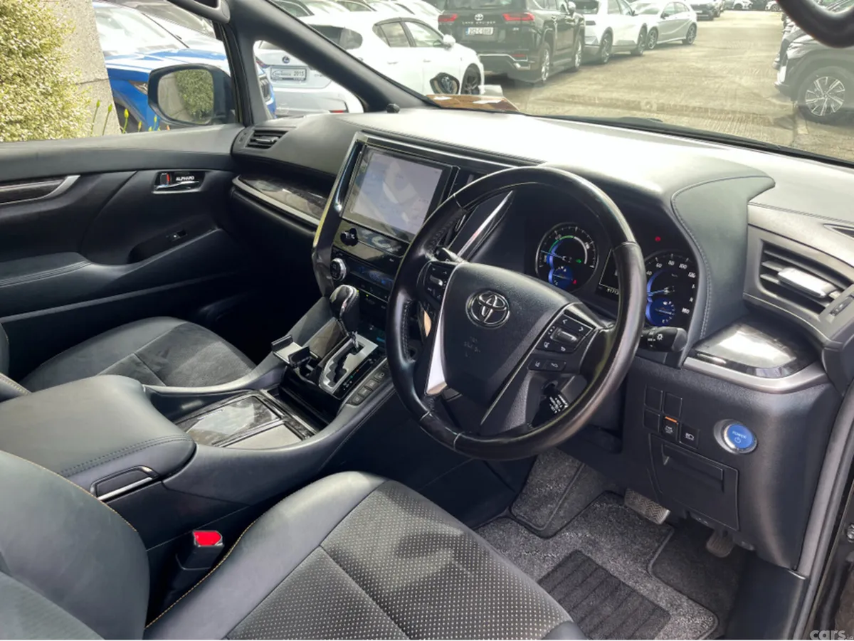 Toyota Alphard MPV, Petrol Hybrid, 2021, Black