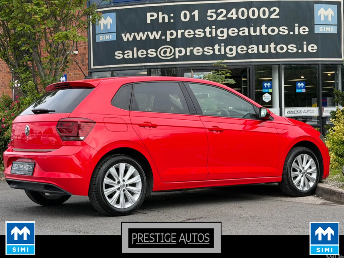 Volkswagen Polo Hatchback, Petrol, 2018, Red