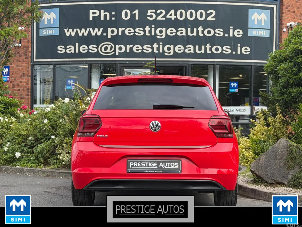Volkswagen Polo Hatchback, Petrol, 2018, Red