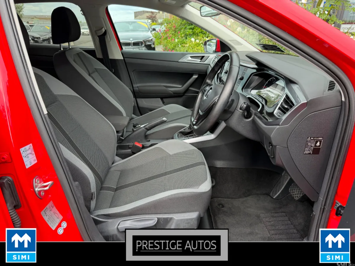 Volkswagen Polo Hatchback, Petrol, 2018, Red