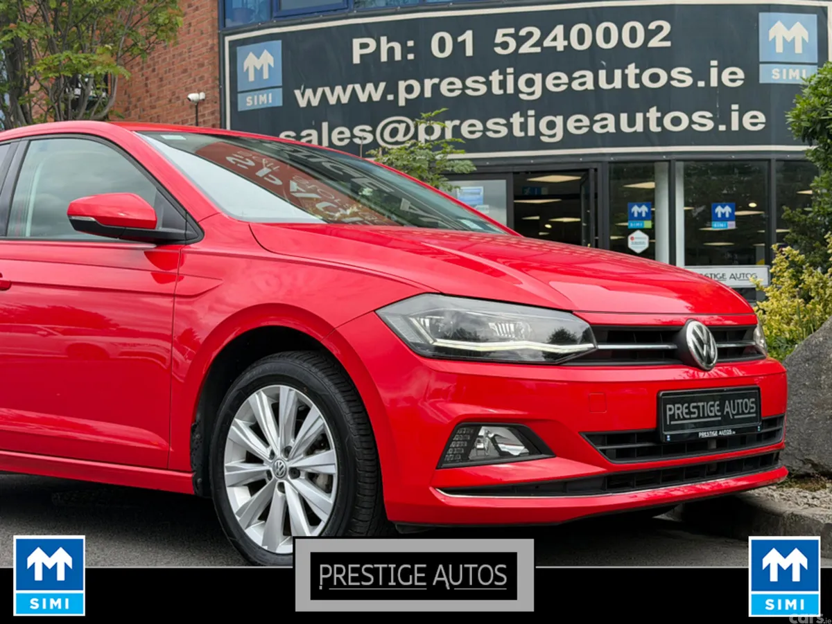 Volkswagen Polo Hatchback, Petrol, 2018, Red